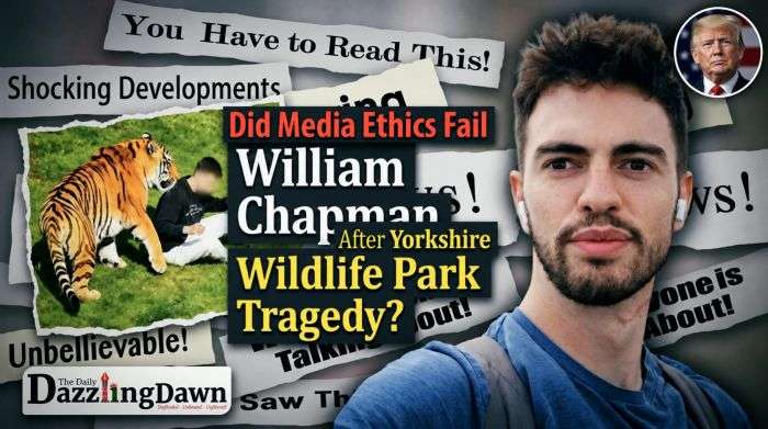 Cruel Trump Posts and Vulture Media Humiliate William Chapman