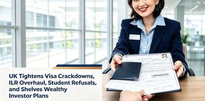 UK Tightens Visa Crackdowns, ILR Reform, Student Refusals, and Shelves Wealthy Investor Plans