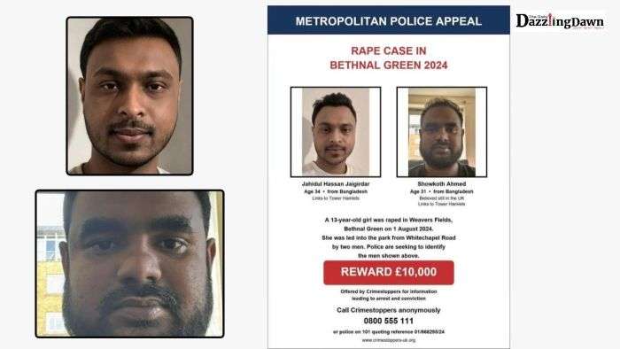 2 Years Too Late? Bangladeshi Rape Suspect Flees UK as £10k Reward Offered