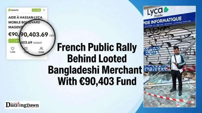 French Public Rally Behind Looted Bangladeshi Merchant With €90,403 Fund
